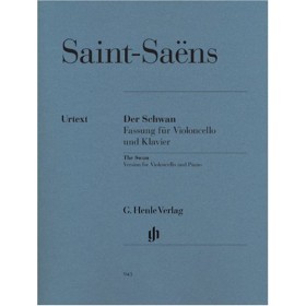 Saint-saens. the swan cello y piano. ed. henle verlag (urtext)
