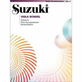 Suzuki viola school volumen a acompañamiento piano edi.alfred