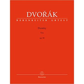 Dvorak, a. dumky trio op. 90 (piano, violin, cello) ed. barenreiter