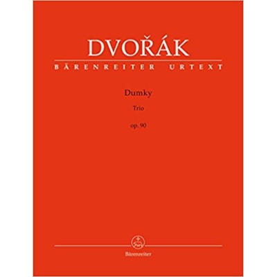 Dvorak, a. dumky trio op. 90 (piano, violin, cello) ed. barenreiter