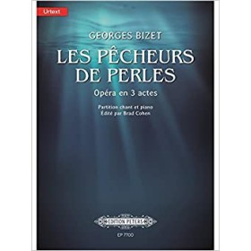 Bizet, g. les pecheurs de perles. canto y piano. urtext (ed. peters)