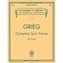 Grieg e. piezas liricas completas ed. hal leonard