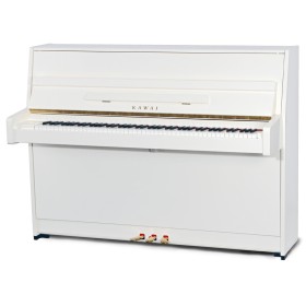 Piano acustico kawai K-15 ATX3L blanco pulido + banqueta