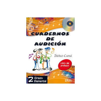 Ibañez / Cursa. Cuadernos de audición 2º elem. (Profesor) CD