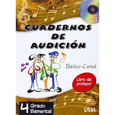 Ibañez / Cursa. Cuadernos de audición 4º elem. (Profesor) CD