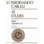 Carulli F. 45 estudios para guitarra Edit,Zen-on music