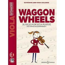 COLLEDGE K. - WAGGON WHEELS VIOLA Y PIANO + AUDIO LINE
