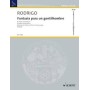 Rodrigo J. Fantasia para un gentilhombre para flauta y piano (Ed. Schott)