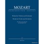 Mozart, Obras para violin y orquesta. Study Score. (Ed. Barenreiter)