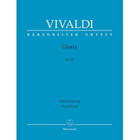Vivaldi, Gloria RV589 para canto y piano (Barenreiter)