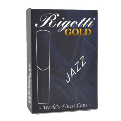Unidad Caña Clarinete Bajo Rigotti  Gold Jazz 2 Medium