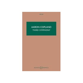 Copland, Sinfonia nº 3 para orquesta (Study Score) Ed. Boosey
