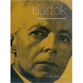 Bartok. Siete piezas para Mikrokosmos 2 pianos, 4 manos. Edit. Boosey Hawkes