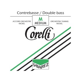 Cuerda contrabajo Corelli orquesta níquel 4ª Mi  Medium 4/4