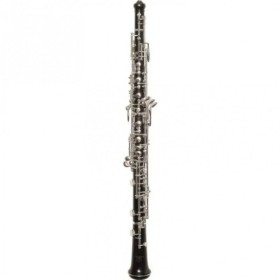 Oboe MARIGAUX Modelo 2020 sistema conservatorio llaves plateadas cuerpo Composite negra Altuglass/Pl