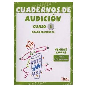 Antiguo Ibañez/Cursa cuadernos de audicion 3 (alumno) grado elemental