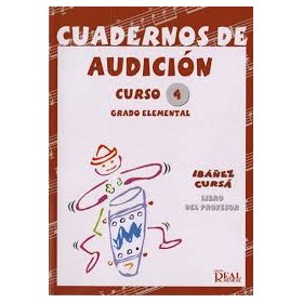 Antiguo Ibañez/Cursa Cuadernos de audicion 4(profesor) Grado elemental