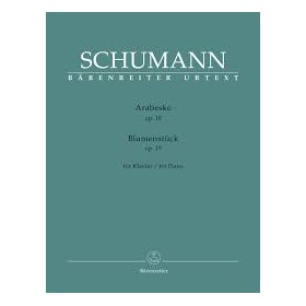 Schumann, Arabeske op.18. Blumenstuck op.19 para piano (Barenreiter)