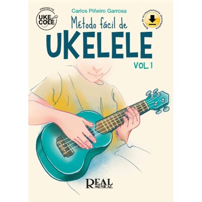 Piñeiro, Metodo Facil de Ukelele Vol.1 (Real Musical)