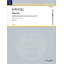 Handel. Sonata para Flauta y piano en C major Opus 1/7. Edito. Shott