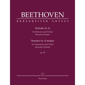 Beethoven. Sonata Kreutzer en LaM op.47. Violin y piano