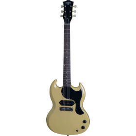 ALBATROZ-65-TV-AGED - GUITARRA ELECTRICA MAYBACH TIPO SG TV YELLOW AGED