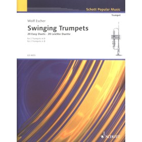 Escher, W. Swinging trumpets (para 2 trompetas) Ed. Schott