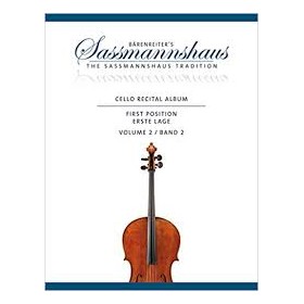 Sassmannshaus, Cello recital album vol. 2 (Ed. Barenreiter)