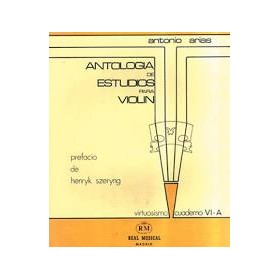Arias a. padre  antologia de estudios para violin v.6 A virtuosismo