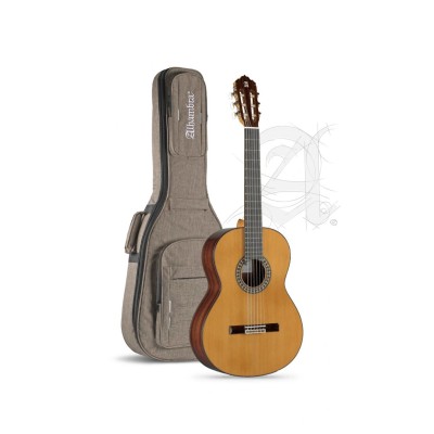 Guitarra clasica alhambra 4/4 5P LH Zurda + funda 9738 (Bajo Peticion)