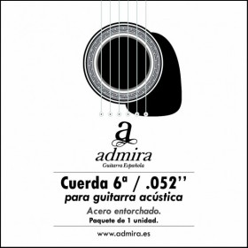 6ª CUERDA ADMIRA PARA GUITARRA ACÚSTICA CA506AC
