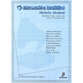 Educacion auditiva: 112 dictados musicales (inc.cd formato m