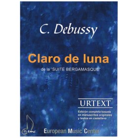 Debussy, C. Claro de Luna de la suite Bergamasque (urtext) EMC