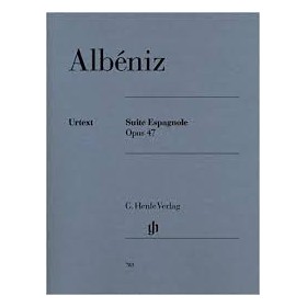 Abeniz, Suite Española op. 47 para piano (Ed Henle Verlag)