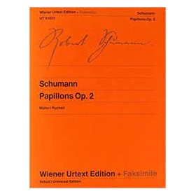 Schumann, Papillons op. 2 para piano (Muller/Puchelt) Ed. Winer Urtext