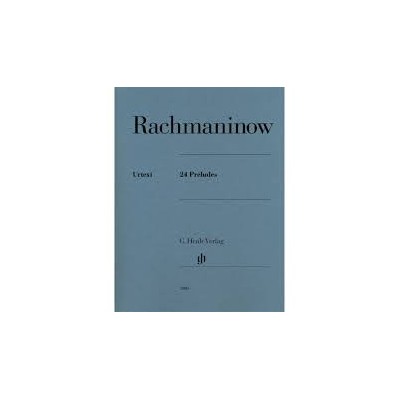 Rachmaninoff, 24 Preludios para piano (Ed. Henle)
