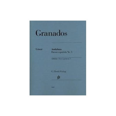 Granados, Danza Española nº 5 para piano (Ed. Henle)
