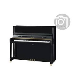 Piano acustico Kawai K-300 ATX4 (Herrajes plateados) negro pulido + banqueta