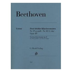 Beethoven, Sonatas op. 49 nº 19 y 20 para piano (Ed. Henle)