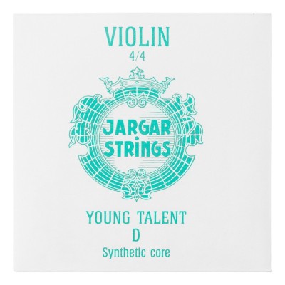 Cuerda violín Jargar ""Young Talent"" 3ª Re Bola Medium 1/4