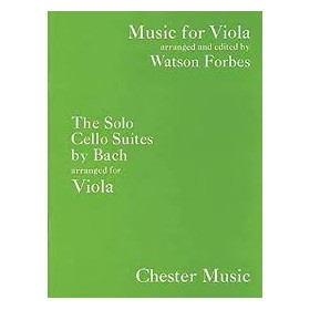 Bach j.s. 6 suites cello solo para viola (Arr. Forbe) Ed. Chester Music