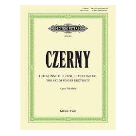 Czerny, El arte de dar soltura a los dedos op.740 para piano (Ed. Peters)