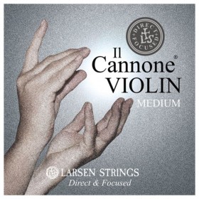 Juego de cuerdas violín Larsen Il Cannone Direct y Focused Medium. Oferta lanzamiento + Mi 028 4/4
