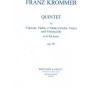 Krommer, F. Quinteto en Sib Mayor op. 95.  Partes (cl, vl, 2 vla, cll) (Ed. Breitkopf)