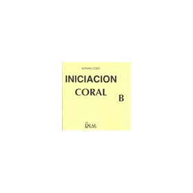 Cobo, A. Iniciacion coral B (Ed. Real Musical)