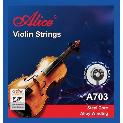 Juego Cuerdas Violin A703A (1/8)