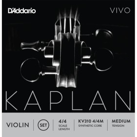 Cuerda violín D'Addario Kaplan Vivo KV313 3ª Re Medium 4/4