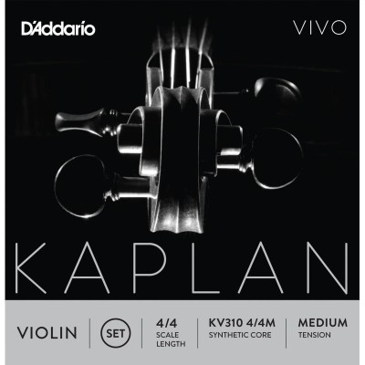 Cuerda violín D'Addario Kaplan Vivo KV313 3ª Re Heavy 4/4