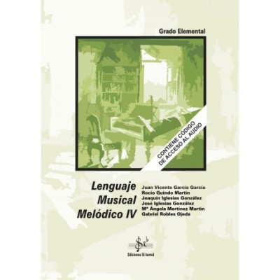 Lenguaje Musical Melódico 4 (audio en APP) Ediciones Sib