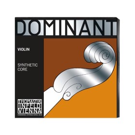 Cuerda violín Thomastik Dominant 130 1ª Mi Bola acero-aluminio Medium 4/4
